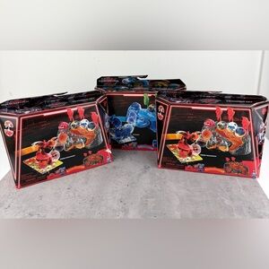 bakugan dragonoid octogan Training Set lot of 3 new sealed